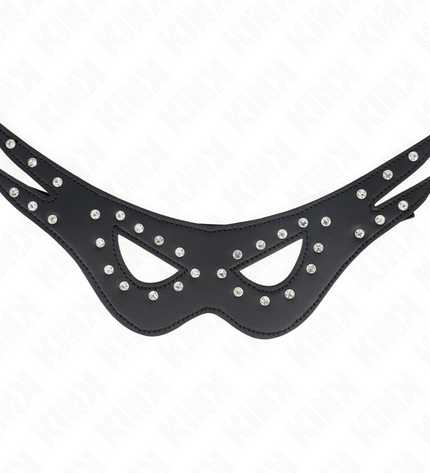 KINK - MASQUE SEXY EN CUIRETTE MODÈLE 2 27 x 13 CM by KINK MASKED ALLURE