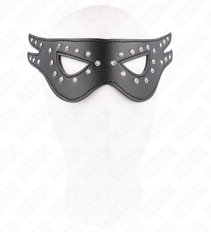 KINK - MASQUE SEXY EN CUIRETTE MODÈLE 2 27 x 13 CM by KINK MASKED ALLURE