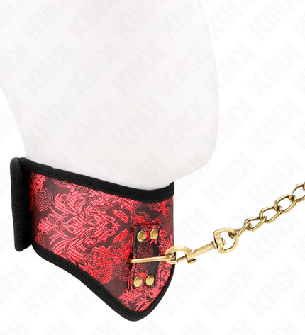 KINK - COLLIER MODÈLE SCANDALE AVEC BRACELET DENTELLE 75 CM 44 X 10 CM by KINK COLLAR & GAG