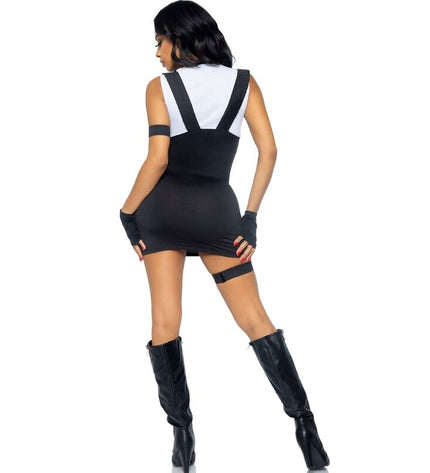 LEG AVENUE - COSTUME SEXY SWAT OFFICIEL NOIR S/M by LEG AVENUE COSTUMES