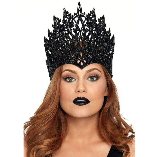 LEG AVENUE - COURONNE AVEC PAILLETTES ET BIJOUX NOIR by LEG AVENUE ACCESSORIES