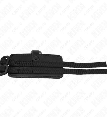 KINK - ANNEAU PÉNIS EN CUIR AVEC SANGLES RÉGLABLES by KINK RING POWER