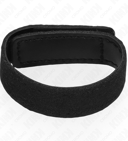 KINK - ANNEAU PÉNIS EN CUIR AVEC FERMETURE VELCRO 20 X 2 CM by KINK RING POWER