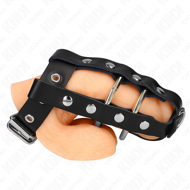 KINK - CAGE À PÉNIS RÉGLABLE AVEC SERRURE by KINK RING POWER
