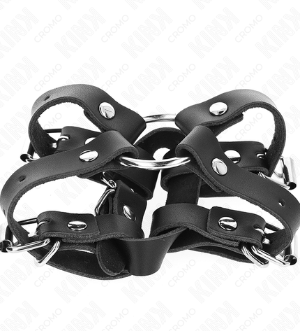 KINK - ANNEAU PÉNIS AVEC PLUSIEURS SANGLES RÉGLABLES by KINK RING POWER