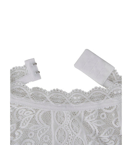 SUBBLIME - 953867 BODY DENTELLE BLANC L/XL by SUBBLIME BODYSTOCKINGS