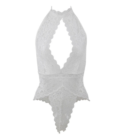 SUBBLIME - 953867 BODY DENTELLE BLANC L/XL by SUBBLIME BODYSTOCKINGS