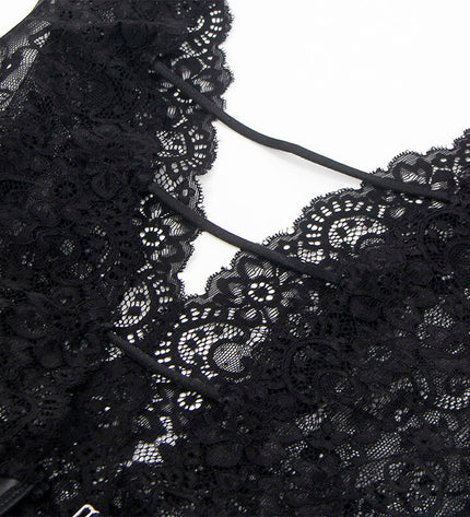 SUBBLIME - 954390 BODY SEXY AVEC PORTE-JARRETELLES NOIR L/XL by SUBBLIME BODYSTOCKINGS