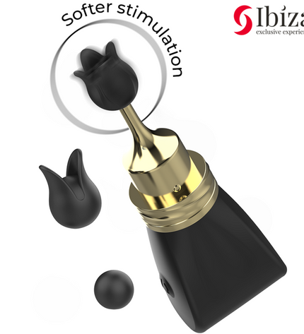IBIZA - STIMULATEUR DE CLITO 3 TÊTES BOW by IBIZA TECHNOLOGY