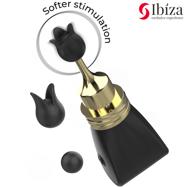 IBIZA - STIMULATEUR DE CLITO 3 TÊTES BOW by IBIZA TECHNOLOGY