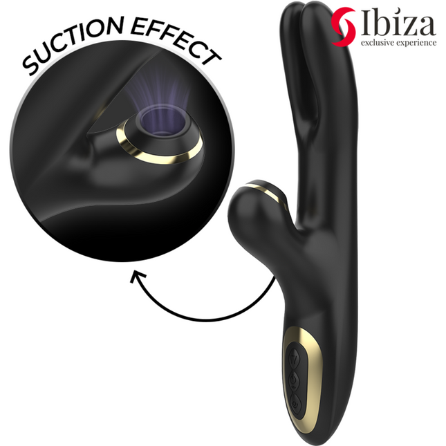 IBIZA - VIBRATEUR DOUBLE SERRAGE NOIR by IBIZA TECHNOLOGY