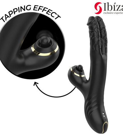 IBIZA - DOUBLE VIBRATEUR TWO DRAGONS NOIR by IBIZA TECHNOLOGY