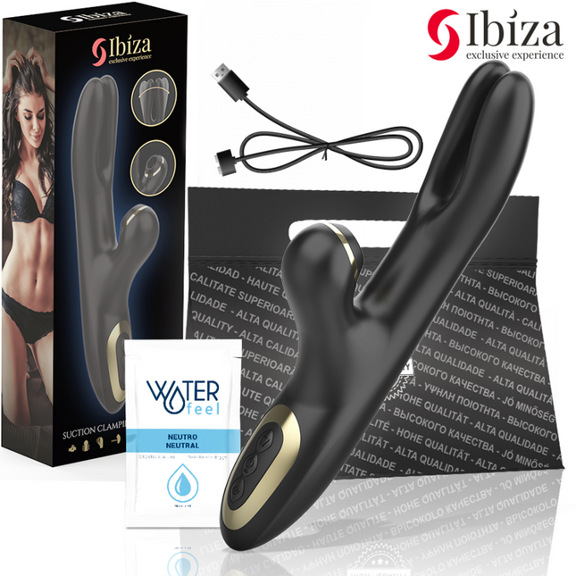 IBIZA - VIBRATEUR DOUBLE SERRAGE NOIR by IBIZA TECHNOLOGY