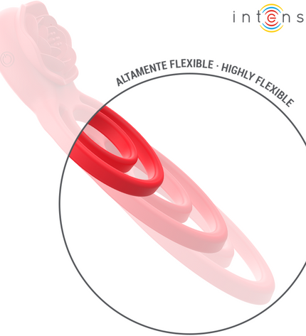 INTENSE - GAIL STIMULATEUR ROSE 10 VIBRATIONS ROUGE TELECOMMANDE by INTENSE REMOTE CONTROL