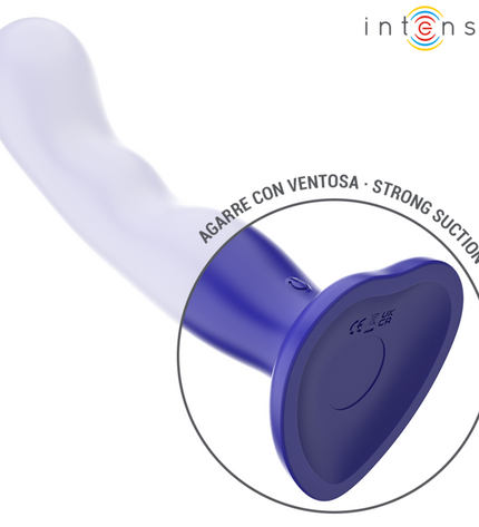 INTENSE - SHORTY VIBRATEUR AVEC VENTOUSE TÉLÉCOMMANDE BLEUE by INTENSE REMOTE CONTROL