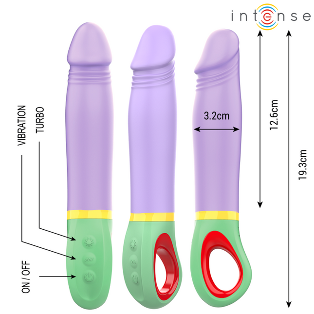 INTENSE - VIBRATEUR VIOLET CLASSIQUE VELMA by INTENSE HIGH TECH