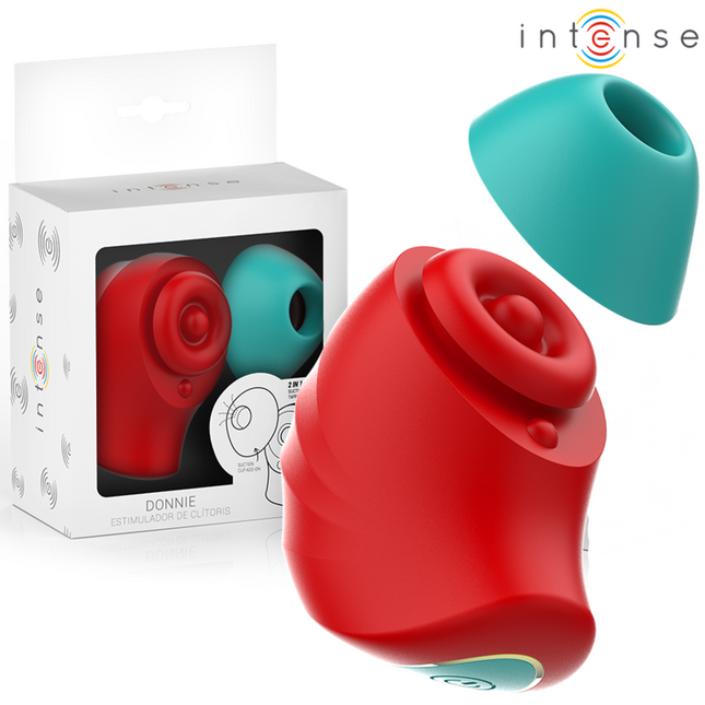 INTENSE - DONNIE STIMULATEUR CLITORIDIEN ROUGE/VERT by INTENSE HIGH TECH