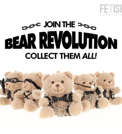 FETISH SUBMISSIVE - YOGI TEDDY BEAR MODÈLE BDSM 1 by FETISH SUBMISSIVE REBEL TOYS