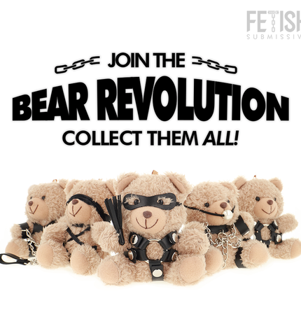 FETISH SUBMISSIVE - TED TEDDY BEAR MODÈLE BDSM 2 by FETISH SUBMISSIVE REBEL TOYS