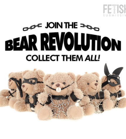 FETISH SUBMISSIVE - OURS EN PELUCHE FOZZIE MODÈLE BDSM 3 by FETISH SUBMISSIVE REBEL TOYS