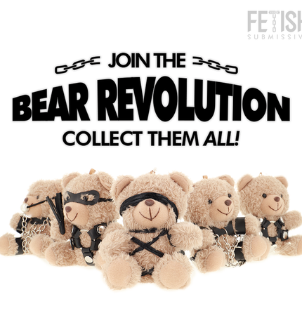 FETISH SUBMISSIVE - WINNIE TEDDY BEAR MODÈLE BDSM 6 by FETISH SUBMISSIVE REBEL TOYS