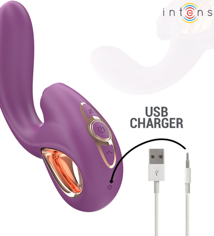 INTENSE - LALI VIBRATEUR MULTIFONCTION POINT G TAPPING & THRUST & VIBRATION VIOLET by INTENSE HIGH TECH