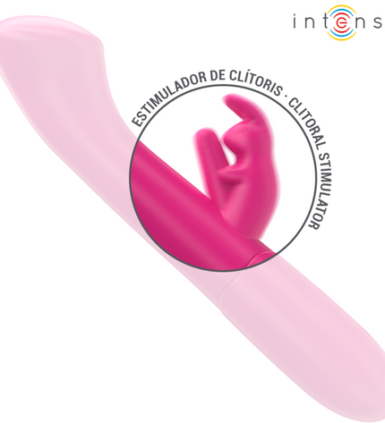 INTENSE - JULIETA VIBRATEUR RABBIT 18,6 CM 10 VIBRATIONS ROSE by INTENSE HIGH TECH