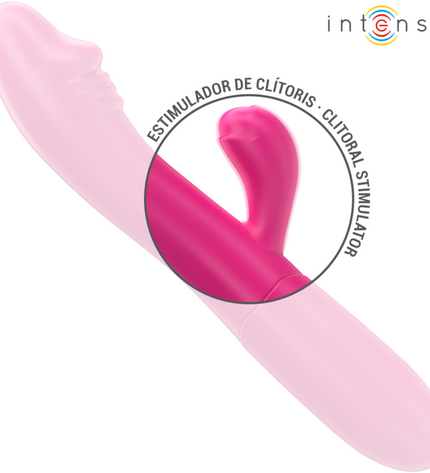 INTENSE - IVY VIBRATEUR FLEXIBLE 10 VIBRATIONS AVEC LANGUE STIMULANTE ROSE by INTENSE HIGH TECH