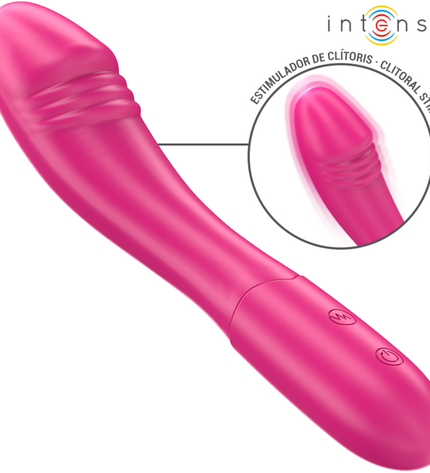 INTENSE - BELINDA VIBRATEUR 19 CM FLEXIBLE 10 VIBRATIONS ROSE by INTENSE HIGH TECH