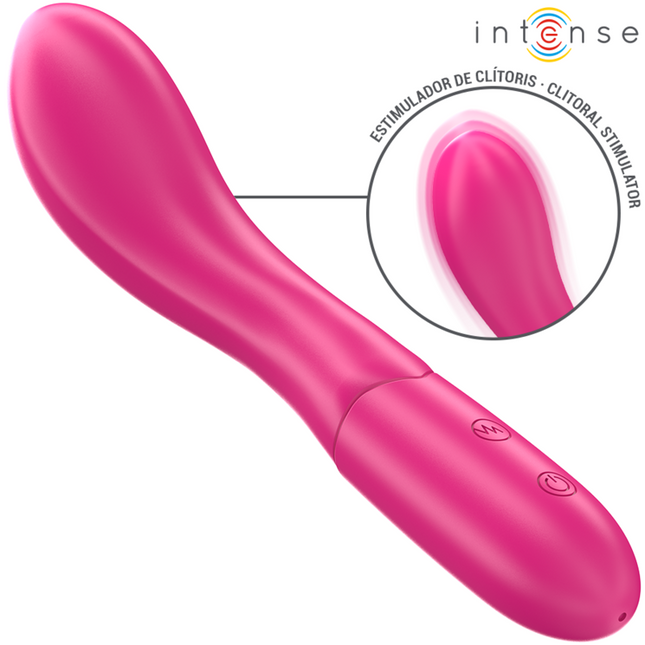 INTENSE - LISETTE VIBRATEUR 19 CM SOUPLE 10 VIBRATIONS ROSE by INTENSE HIGH TECH