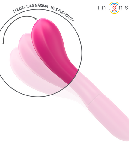 INTENSE - LISETTE VIBRATEUR 19 CM SOUPLE 10 VIBRATIONS ROSE by INTENSE HIGH TECH