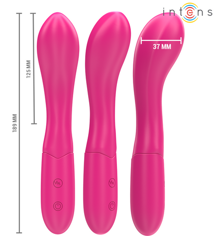 INTENSE - LISETTE VIBRATEUR 19 CM SOUPLE 10 VIBRATIONS ROSE by INTENSE HIGH TECH