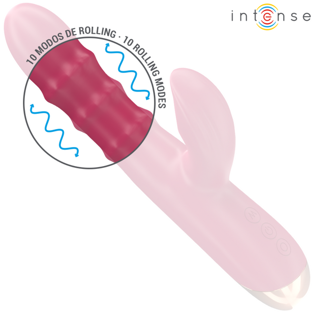 INTENSE - CHLOE VIBRATEUR MULTIFONCTION 3 EN 1 ROUGE by INTENSE HIGH TECH