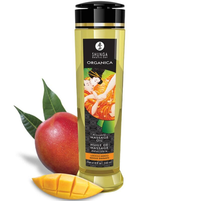 SHUNGA - HUILE DE MASSAGE BIO MANGO 240 ML by SHUNGA OILS