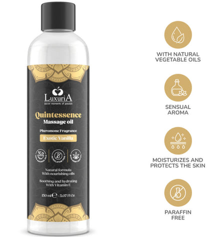 INTIMATELINE LUXURIA - ACEITE DE MASAJES VAINILLE EXOTIQUE 150 ML by INTIMATELINE
