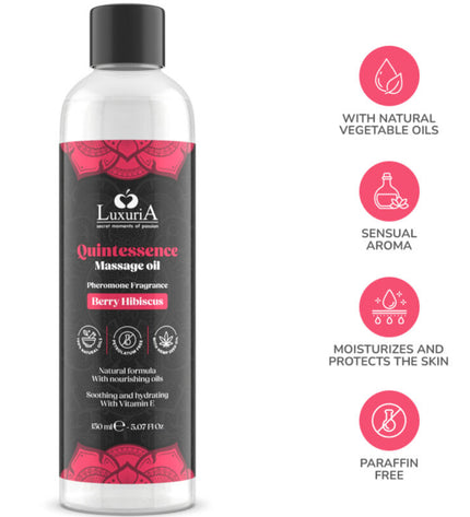INTIMATELINE LUXURIA - HUILE DE MASSAGE BAIES 150 ML by INTIMATELINE