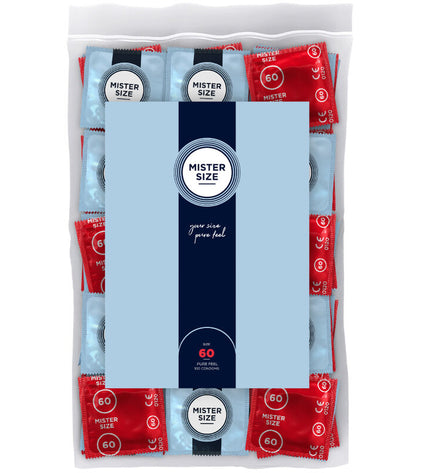 MISTER SIZE - PRÉSERVATIF TAILLE XL 60 MM (100 UNITÉS) by MISTER SIZE
