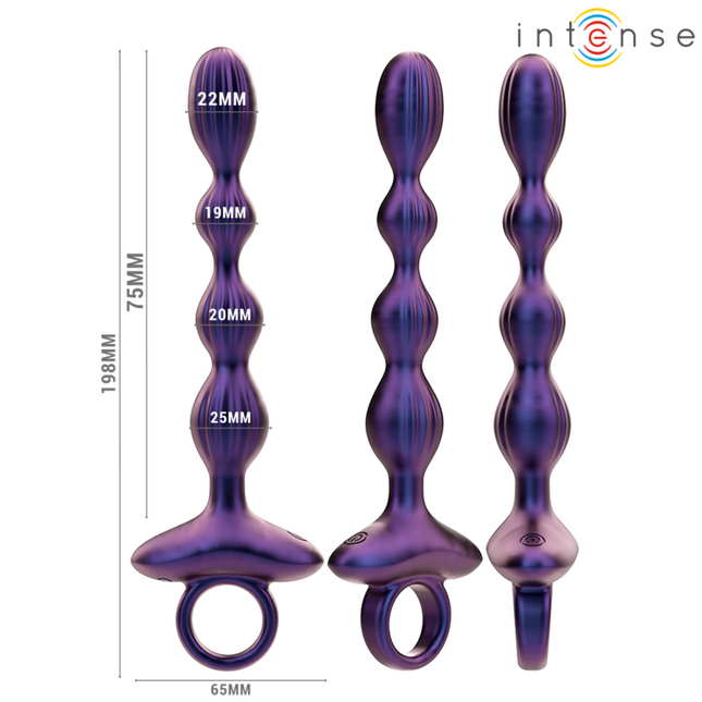 INTENSE - JACKIE PLUG ANAL VIBRANT MODÈLE 1 TÉLÉCOMMANDE by INTENSE ANAL TOYS