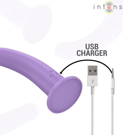 INTENSE - EDDIE VIBRATEUR 17,5 CM 10 VIBRATIONS VIOLET TÉLÉCOMMANDE by INTENSE REMOTE CONTROL