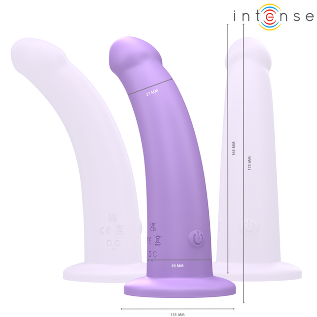 INTENSE - EDDIE VIBRATEUR 17,5 CM 10 VIBRATIONS VIOLET TÉLÉCOMMANDE by INTENSE REMOTE CONTROL
