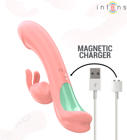 INTENSE - RACHEL VIBRATEUR RABBIT 5 VIBRATIONS ROSE by INTENSE HIGH TECH