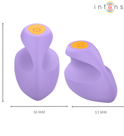 INTENSE - URSULA STIMULATEUR 10 VIBRATIONS VIOLET by INTENSE FUN TOYS