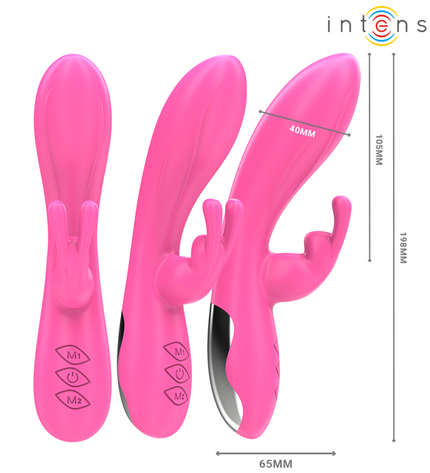 INTENSE - RANDALL VIBRATEUR RABBIT 10 VIBRATIONS ROSE by INTENSE HIGH TECH