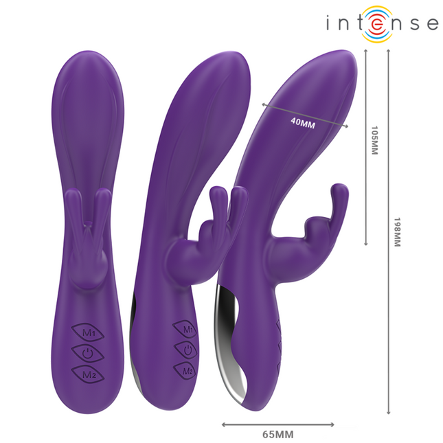 INTENSE - RANDALL VIBRATEUR RABBIT 10 VIBRATIONS VIOLET by INTENSE HIGH TECH