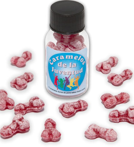 DIABLO PICANTE - 12 BONBONS JEUNESSE FORME PÉNIS FRAISE/CERISE by DIABLO PICANTE