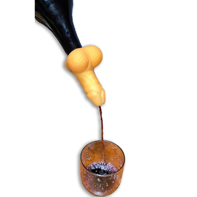 DIABLO PICANTE - CARAFE A VIN EN FORME DE PENIS DORE by DIABLO PICANTE