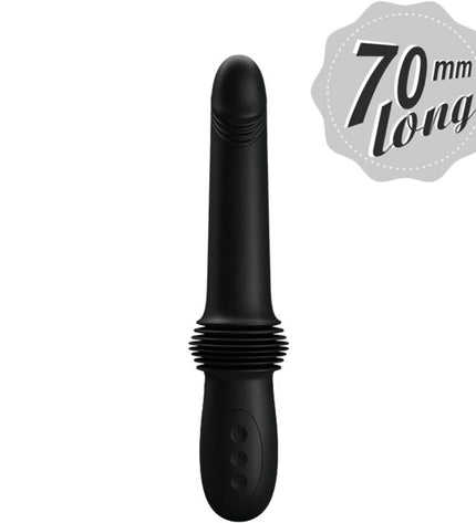 PRETTY LOVE - VIBRATEUR PAZUZU 3 MODES DE POUSSÉE NOIR by PRETTY LOVE