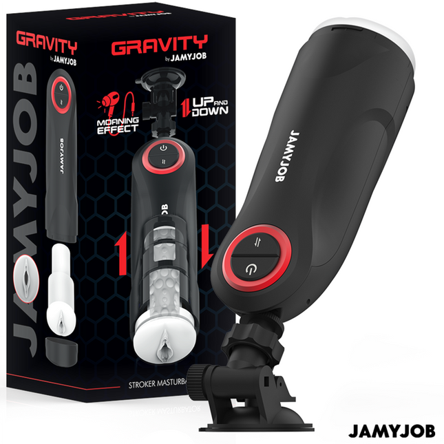 JAMYJOB - MASTURBATEUR VAGIN AUTOMATIQUE PAR GRAVITÉ 5 MODES D'ASPIRATION by JAMYJOB
