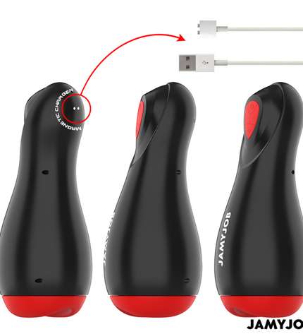 JAMYJOB - MASTURBATEUR AUTOMATIQUE CORE-X 5 MODES D'ASPIRATION ET DE VIBRATION by JAMYJOB