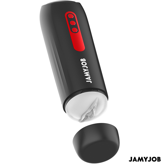 JAMYJOB - MASTURBATEUR VAGIN AUTOMATIQUE PHANTOM 5 MODES D'ASPIRATION ET DE POUSSE by JAMYJOB